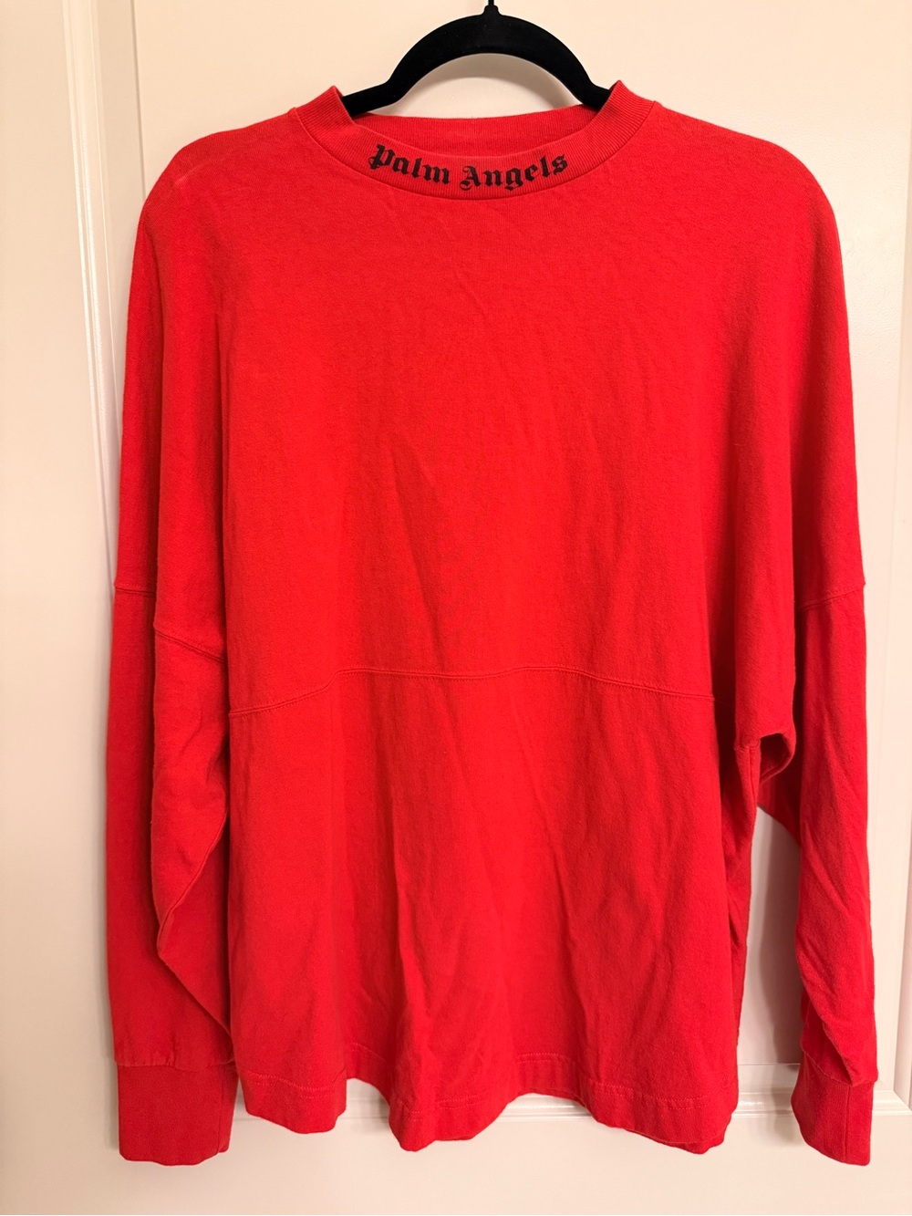 Palm Angels Red Crewneck Sweater - Excellent Condition